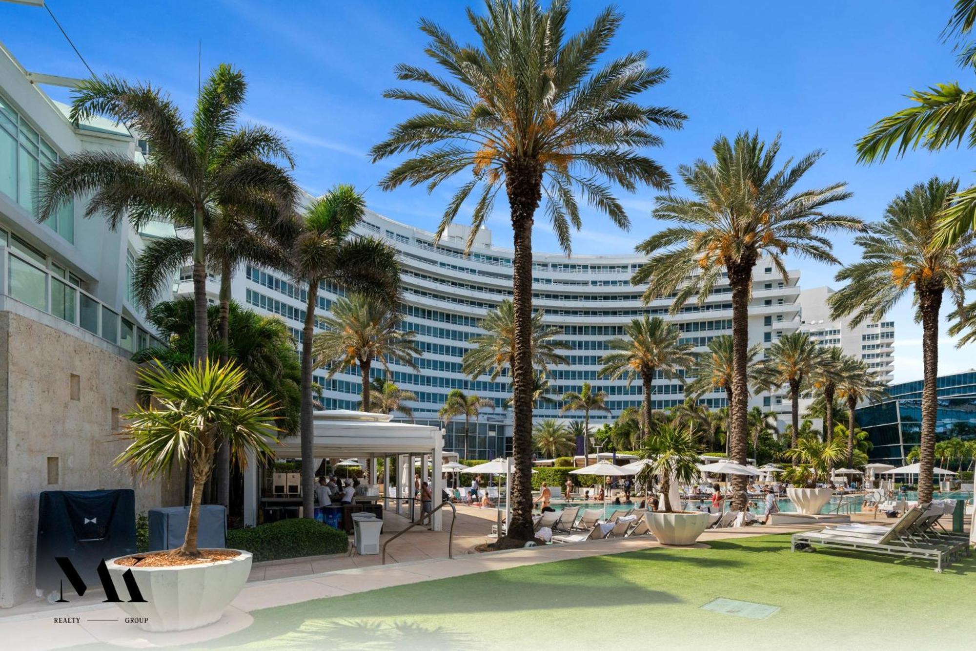 מיאמי ביץ' Fontainebleau Resort Balcony W Ocean And City View מראה חיצוני תמונה